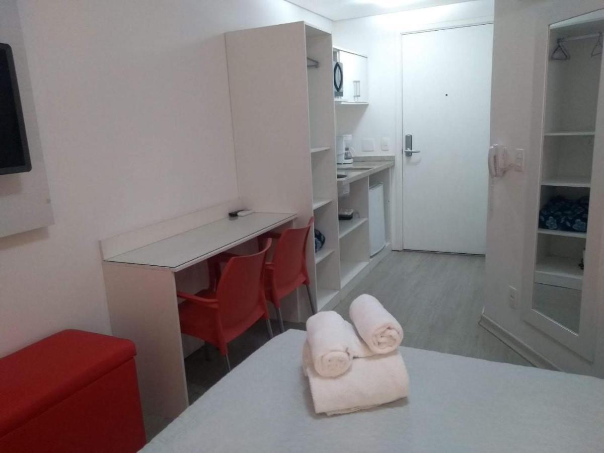 Studio Aconchego, Proximo A Rua Da Consolacao, Aos Metros Republica E Anhangabau, Com Ar Condicionado, Piscina, Academia, Wifi E Varanda Sao Paulo Bagian luar foto
