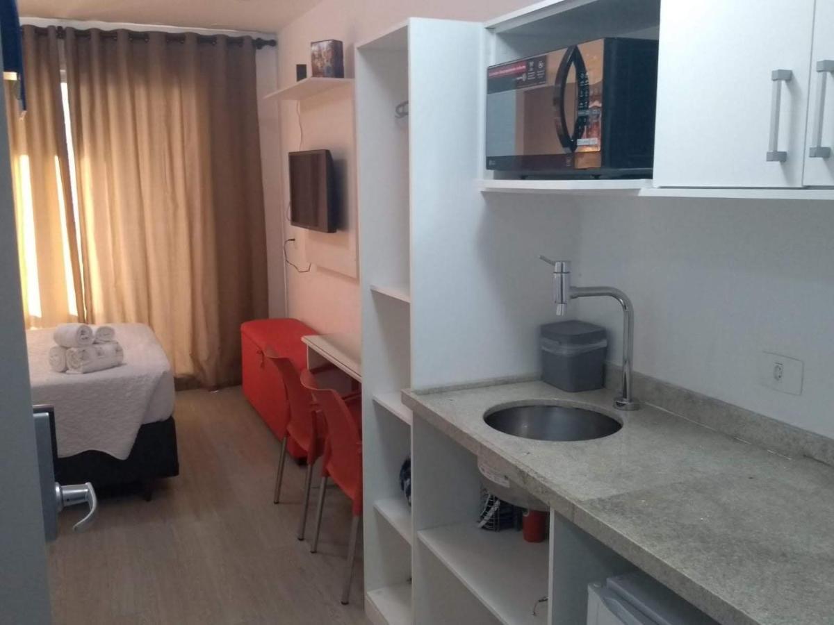 Studio Aconchego, Proximo A Rua Da Consolacao, Aos Metros Republica E Anhangabau, Com Ar Condicionado, Piscina, Academia, Wifi E Varanda Sao Paulo Bagian luar foto