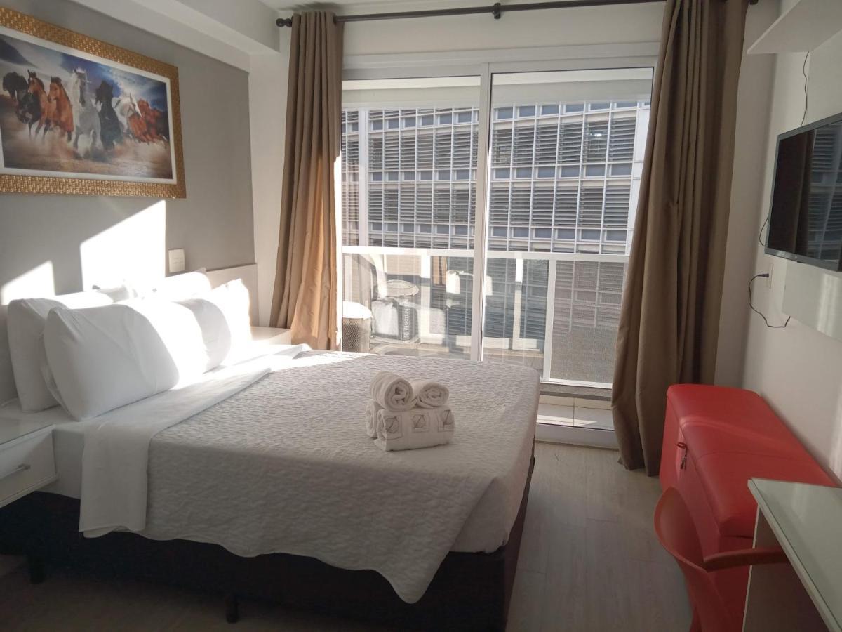 Studio Aconchego, Proximo A Rua Da Consolacao, Aos Metros Republica E Anhangabau, Com Ar Condicionado, Piscina, Academia, Wifi E Varanda Sao Paulo Bagian luar foto