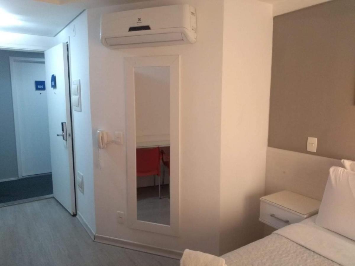 Studio Aconchego, Proximo A Rua Da Consolacao, Aos Metros Republica E Anhangabau, Com Ar Condicionado, Piscina, Academia, Wifi E Varanda Sao Paulo Bagian luar foto